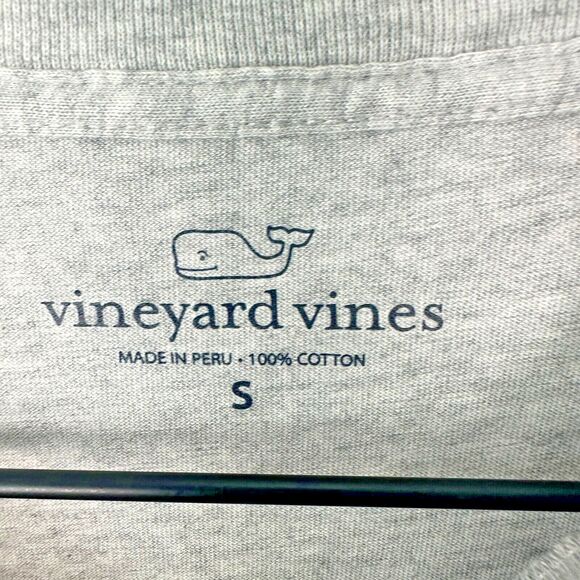 Vineyard Vines Santa Flying Through the Night Mens Long Sleeve Small - Picture 4 of 5